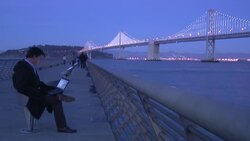 World's largest light sculpture brightens San Francisco's "other" Bridge
 Instructional Video