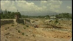 River trout threatened by rock breaking Instructional Video