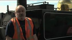 New track for ancient Welsh steam train News Clip