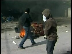 Palestinian youths clash with Israeli police for second day at Shuafat camp News Clip
