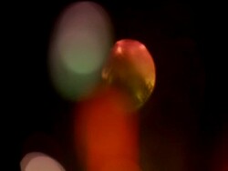 Decorative city lights, England. 2006; short sequence. Stock Footage