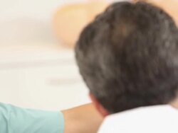 CU PAN Medical Workers Video Conferencing in Hospital Intake / Richmond, Virginia, United States Stock Footage