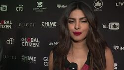 INTERVIEW - Priyanka Chopra at 2016 Global Citizen Festival In Central Park To End Extreme Poverty By 2030 Stock Footage