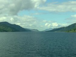 Loch Ness (Fast And Low) Stock Footage