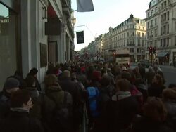 EVENT CAPSULE CLEAN: David Beckham Bodywear H&M launch, London, United Kingdom, 2/23/12 Stock Footage