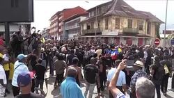 CLEAN : Teachers frustrated with Guiana education system join protests News Clip