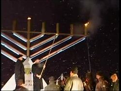 Jewish community celebrates Hanukkah News Clip