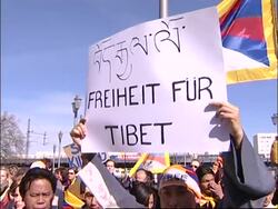 WRAP Police break up protest by Tibetans in Nepal, arrest 20 ADDS Germany News Clip