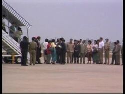 CAMBODIA: PRINCE NORODOM RANARIDDH RETURNS HOME News Clip