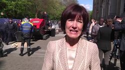 Belgium destroy 1,500 kilos of ivory that had been seized by customs over last 30 yrs News Clip