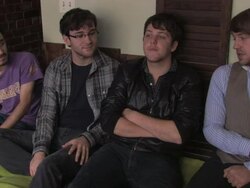 The Postelles Interview (clip 6) Stock Footage