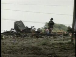 Aftermath of Waco Siege Stock Footage