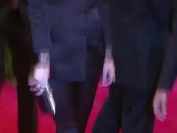 Jamie King at "PUNK: Chaos To Couture" Costume Institute Gala Stock Footage