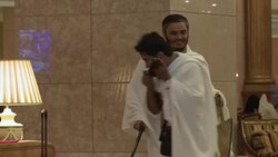 CLEAN : Saudi Arabia muslim pilgrims get ready for start of hajj News Clip
