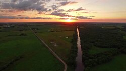 Aerial Iowa Countryside Stock Footage