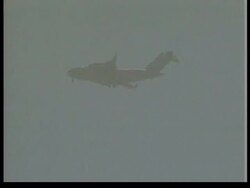 US military planes come in to land News Clip