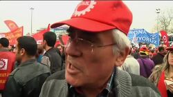 May Day demonstrations in Turkey and Greece News Clip