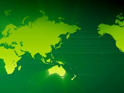 Spinning globes Stock Footage