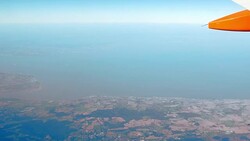 AERIAL POV Flight Over South East England (4K/UHD to HD) Stock Footage