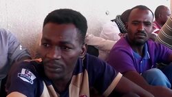 Detained migrants given food and medical treatment Instructional Video