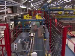 Bricks being manufactured in brickworks News Clip