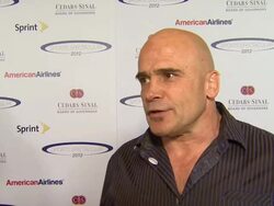 INTERVIEW: Bas Rutten on why he wanted to attend at 27th Anniversary Sports Spectacula Stock Footage