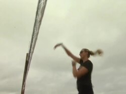 EVENT CAPSULE CHYRON - ASICS World Series Of Beach Stock Footage