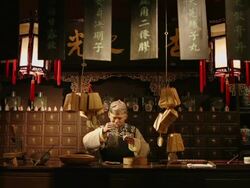 MS Wax statues depict scene of ancient China / Shanghai,  China Stock Footage