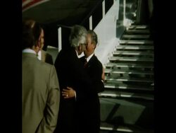 SYND 21-6-72  INDONESIAN FOREIGN MINISTER MALEK MET BY SALAH News Clip