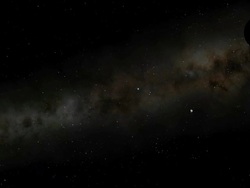 Pluto and Charon. Pluto is the second-largest dwarf planet in the solar system, after Eris. Stock Footage