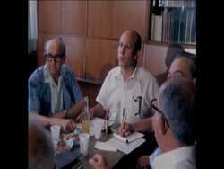 UPITN LIB 26 5 80 ISRAELI OLYMPIC COMMITTEE DECISION TO JOIN BOYCOTT News Clip