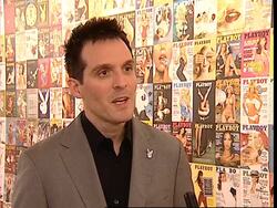Playboy exhibition opens in London. News Clip