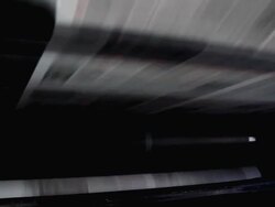 printing of newspapers Stock Footage