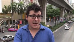 CLEAN: Politics on two wheels in Thailand's capital News Clip