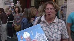 VOICED: Businesses cash in on the beatification of Pope John Paul II News Clip