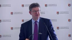 Business and Energy Secretary Greg Clark launching new investment programme to develop battery technology News Clip
