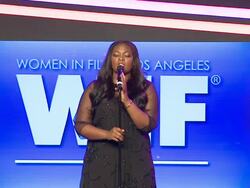 PERFORMANCE - Candice Glover at 2013 Women In Film Crystal + Lucy Awards Sponsored By Max Mara, Swarovski And Kodak  Stock Footage