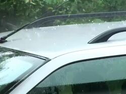 HD: Hail storm Stock Footage