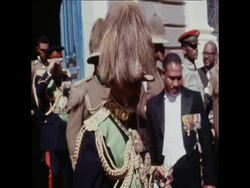 SYND 4-11-70 THE 40TH ANNIVERSARY CELEBRATIONS OF THE CORONATION OF ETHIOPIAN EMPEROR, HAILE SELASSIE News Clip