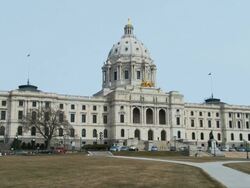 The Minnesota State Capitol building Stock Footage