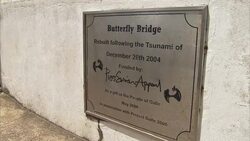 Butterfly Bridge & Memorial in Galle, Sri Lanka News Clip
