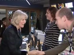 Camilla Visits 'The Archers' at BBC Birmingham News Clip