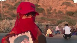 Hundreds march to provincial capital to protest disappearances News Clip