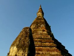 That Dam Pagoda Stock Footage