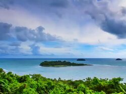 clouds over the hill. Stock Footage