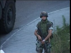 Gunmen opened fire outside of headquarters of Hariri owned Future TV News Clip