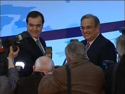 Greece signs privatisation deal for ailing Olympic Airlines News Clip