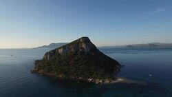 Figarolo Island 4K, Sardinia, Italy Stock Footage
