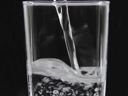 Pouring Drinking Water Stock Footage