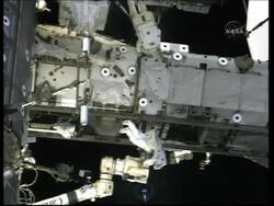 WRAP Astronauts breeze through third and final spacewalk News Clip